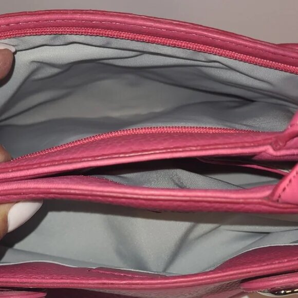 Cole Haan Pink Pebbled Leather & Suede - EUC - Picture 3 of 8